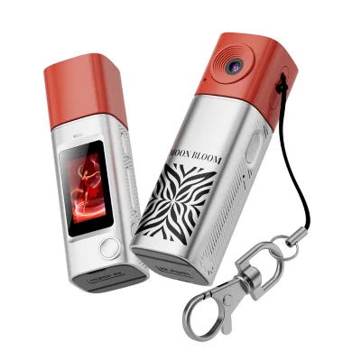 New Product Launch: Portable Creative Lipstick Design 2K Mini Keychain Camera Teen Series, Children's and Students' Camera