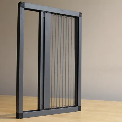 Polyester Pleated Insect Screen Door for Inside or Outside