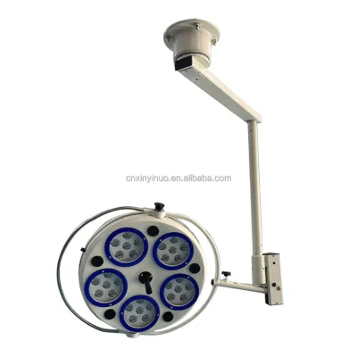 Five Hole Mobile Ot Lamp Surgical Operating Equipment LED Examination Movable Surgical Light