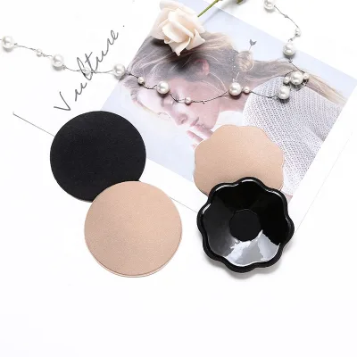 Hot Sales Silicone Self-Adhesive Push up Bras Invisible Strapless Lifting Nipple Covers