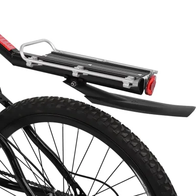 Bicycle Rear Seat Rack Mountain Bike Tail Rack Quick Detachable Rear Rack Bicycle Rear Seat with Mudguard