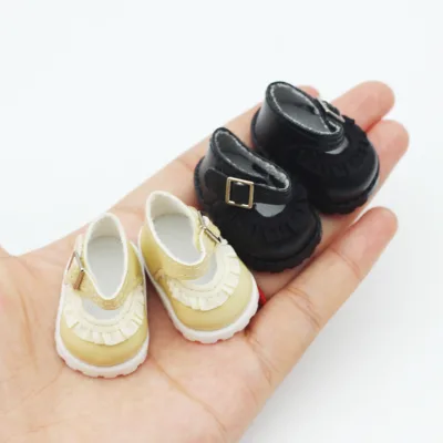 Cartoon Doll  Shoes Pu Leather Shoes 3.8CM  17cm  Doll Accessories Doll Shoes