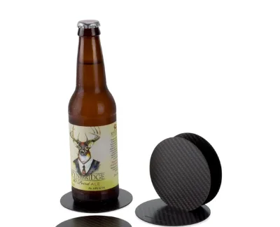 Carbon Fiber Drink Plate Set