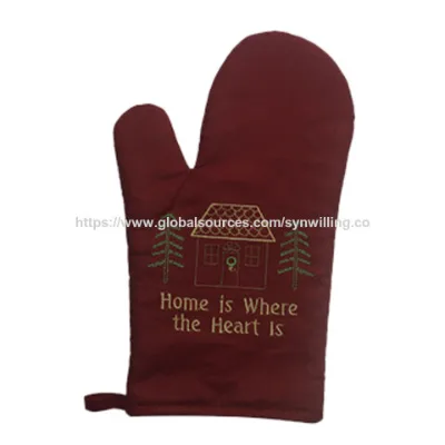 Heat protect custom logo oven glove