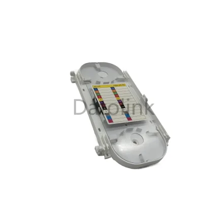 Factory Supply White Splice Tray Optic Cable Frame Tray 24 Core Plastic Fiber Optical Splice Tray