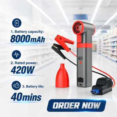 High Powerful Turbo Fan Mini Turbojet Fan air Dust Portable Car Dryer Snow Blower Handheld Turbo Fan