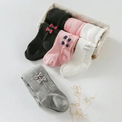 Baby Girl Tights Legging Cotton Spandex Cute Children Socks Tights for School