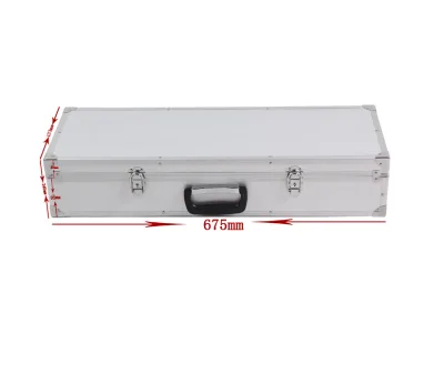 Long Reinforce Durable Customized Bow Archery Flight Equipment Aluminum Trunk case with Foam