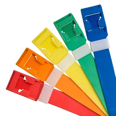 BLUEWORTH New POE Type Livestock Identification Belt Durable Flexible Colorful Vibrant Cow Leg Band 5 Colors Laser Coding