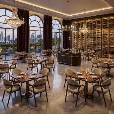 Premium Restaurant & Hotel Dining Furniture Set Upholstered Chairs Modern Luxury Table Soft Eco-Friendly Durable Collection