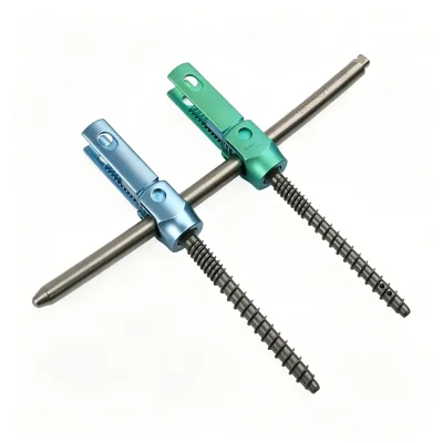 Variable Pitch Thread Pedicle Screw 5.5 Percutaneous MIS Titanium Spinal System Orthopedic Implant for Posterior Spinal Fusion