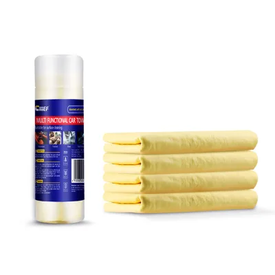 Popular Car Interior Cleaner Tools Chamois Tower Easy Dry Harmless Multi-functional Chamois Cloth for Car