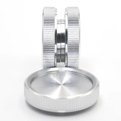 Precision Button CNC Machining Aluminum Audio Signal Processor Metal Cover Switch Fits for Blaupunkt Accessories