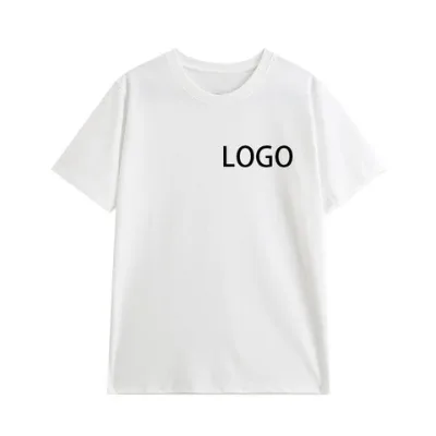 Wholesale customized 100% cotton round-neck men's T-shirt,oversized T-shirt