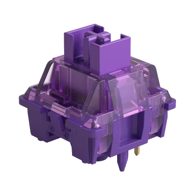 AKKO V3 Pro Lovender Purple Switch 45pcs Dustproof Design 40gf Tactile Switch 5 Pin