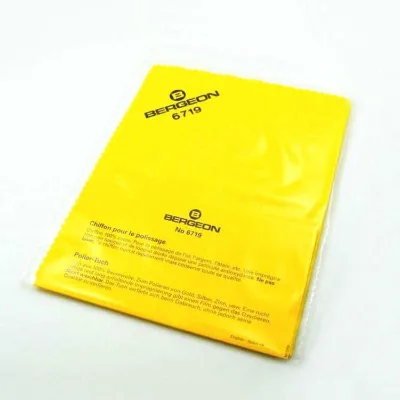 For BERGEON 6719 Polishing Cloth for Removing Stains on Metal Surfaces