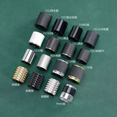 Luxury Perfume Bottle Stopper Stainless Steel Cap with Black/Gold/Silver Plating Wholesale Customizable Spray Lid Accessories