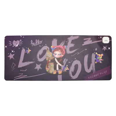 2024 Factory Custom Upgraded Warm PU Leather Desk Pad Electric Heating Mouse Pad Keyboard Heated Mouse Pad for Office Home