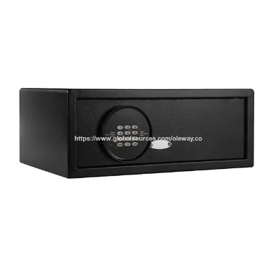 Customized All-steel Anti-theft Hotel Safe Deposit Box Fireproof Key Lock Digital Safe Box for Home