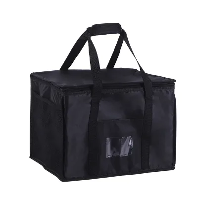 Manufacturer Custom Non-Woven 40L Large-Capacity Insulated Foldable Picnic Takeout Thermal Storage Cooler Bag Fold Other