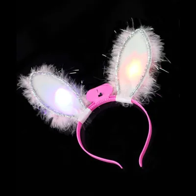 Cute Rabbit Ears Shape Hair Band Headband for Bar Party Promotion Decoration