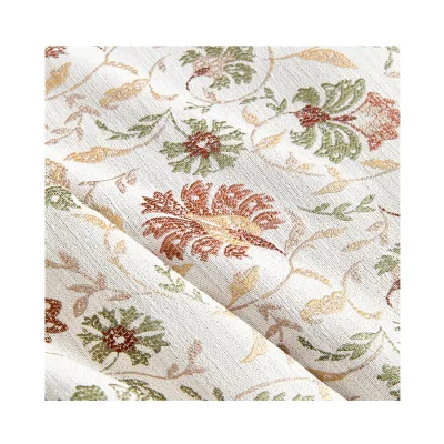 Factory Customized Soft Fabric Home Textile Jacquard Curtain Fabric Roll