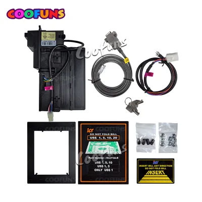 Factory Price Original TAIWAN ICT PA7/ LX7 Bill Acceptor with Cash Box for Vending Machine