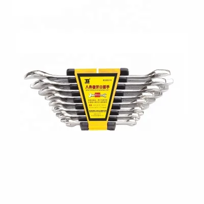 8pcs Open End Wrench Set for Car Repair Use