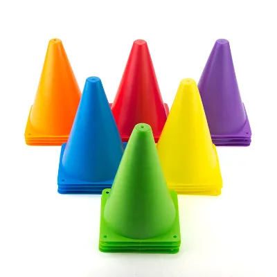 Soccer Exercise PE Football Training Practice Cones