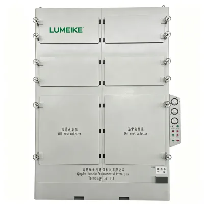 New LUMEIKE Industrial Machinery Manufacturing Plant Air Purifier Mist Oil Collector with Motor 99% Efficiency