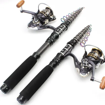 Hot Sale Short and Hard 1.5m-3.0m Long Casting Small Sea Rod Fishing Surf Rod Fishing Rods Set