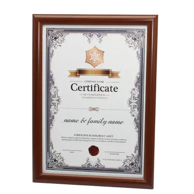 Amazon Hot Selling Modern A3 A4 Certificate Art Frames PS Plastic Picture Frames for Home Decor
