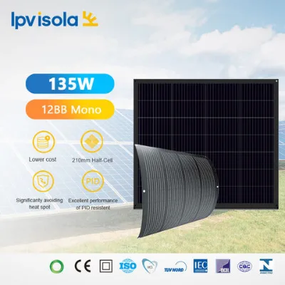 135W Flexible Solar 12BB Mono