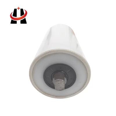 HDPE Polymer Conveyor Roller Lightweight Corrosion Resistant Belt Idler Carrying Return Impact Mining Bulk Handling Low Noise