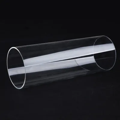 Uv Resistant High Quality Clear Poly Carbonate Plastic PVC Pipe Plumbing Supplies Pvc Transparent Pvc Pipe 200mm Pvc clear Pipe