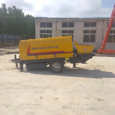 Factory Price HBTS40-12-66R Concrete Pump Machine High Quality diesel Concrete Pumping Machine Mixer