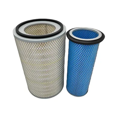 K2845 New Shaanxi Delong M3000 Concrete Mixer Truck Air Filter for Three-Ring Haolong Dump Truck Hang Yuhu Dongfeng Shenyu