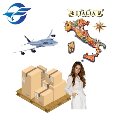 Air Freight Forwarding Door to Door Fast Reliable Shipping From China to Italy
