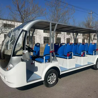 23-Seater Electric Mini Bus with Fast Charging Heater Custom School Type Lithium Battery CE Approved for Campus Sightseeing