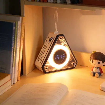 Night Light Bedside Lamp Mini Bright Long Battery Triangle 1800mAh Nursery Waterproof Energy Saving Shenzhen Factory Bulk