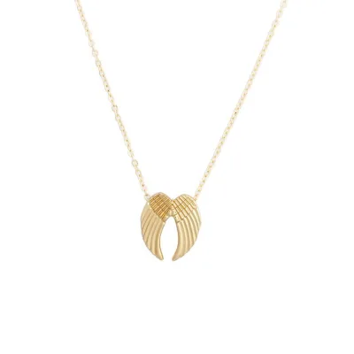 Cross-border exclusively for angel wings necklace angel wings card necklace ins