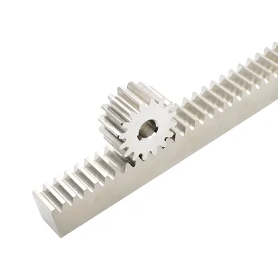 Custom Industrial Stainless Steel Rack and Pinion 500MM 1000MM CNC Machined Hobbed Gear for Racks and Pinions