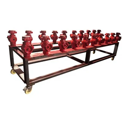 Modular Design High Pressure Choke Manifold for Well Completion Workover Featuring a Core Pressure Vessel