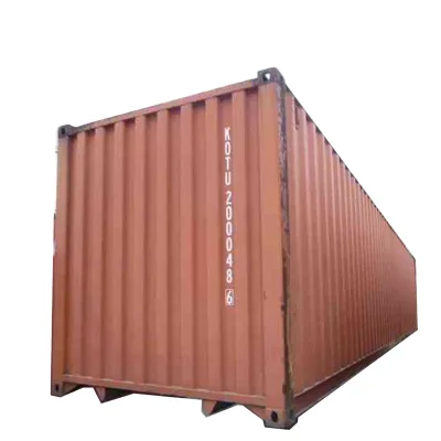 Container 40Ft Flat Pack Storage Container Accessories China to Cameroon Douala