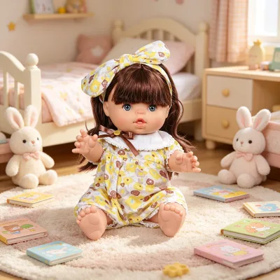 12Inch Modern Trendy Fashion Doll with Stylish Outfit and Accessories  Movable Joints for Children Role Play
