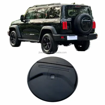 For  Great Wall Automobile Tank 300  Auto Parts Black Car Spare Tire Cover for the Rear Tire protection Grille