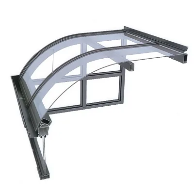 China Top New Design Aluminium Single Carport for House Use Aluminium Frame Carport Canopy