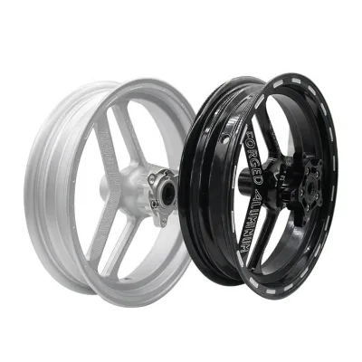 10 "12" 10 Inch 12 Inch Wheel Hub Modified Electric Bicycle Wheel Black Silver Gold NINEBOT Electric Bike Rim for Sale