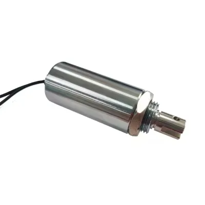 Best Selling Durable Reliable Tubular Pull Solenoid Linear DC Iron Compact High Precision for Automotive