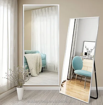 Customized Modern Design Round Rectangle Square Frame Home Decor Wall Hanging Framed Mirror